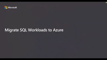 Migrate SQL Workload to Azure
