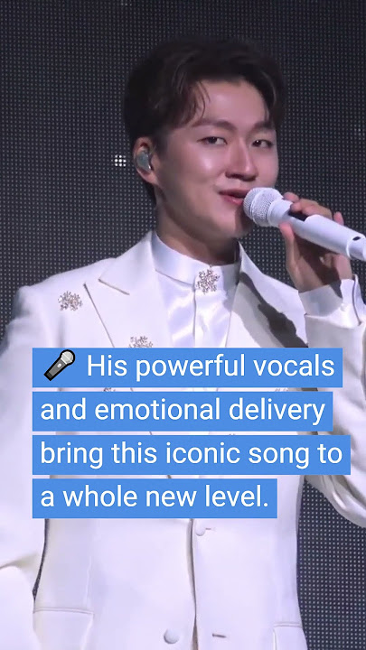 Min Gyu–Into the Unknown Frozen  Vocal Power That Will Give You Chills! ❄️🎤 #forestella #chomingyu