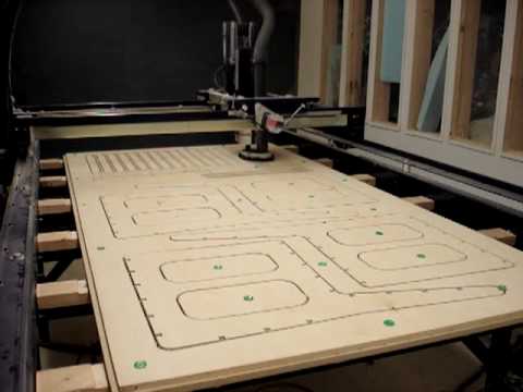 Cnc Plywood Furniture Timelapse Siuc Youtube