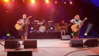 Tenacious D - Low Hangin&#39; Fruit Live@ McGrath Amphitheater Front Row 9/20/22 Cedar Rapids Iowa l