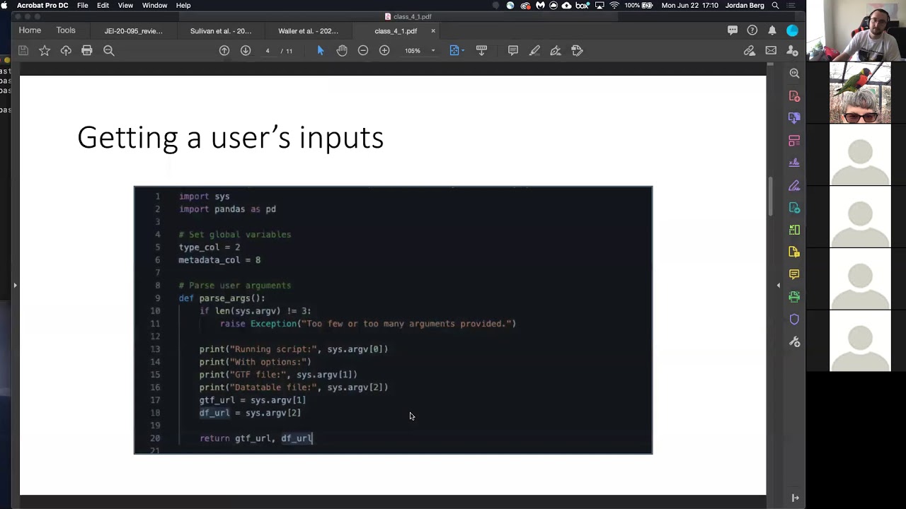 Class 4.1: Processing with Python - YouTube