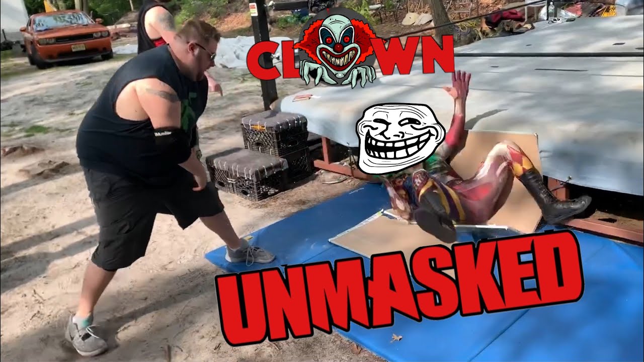 wwe raw 2019 new Creepy Clown FINALLY UNMASKED!