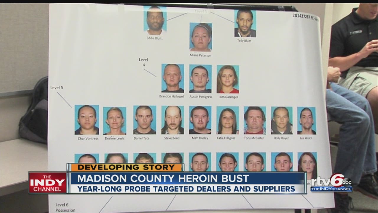 Madison County authorities announce major heroin bust YouTube