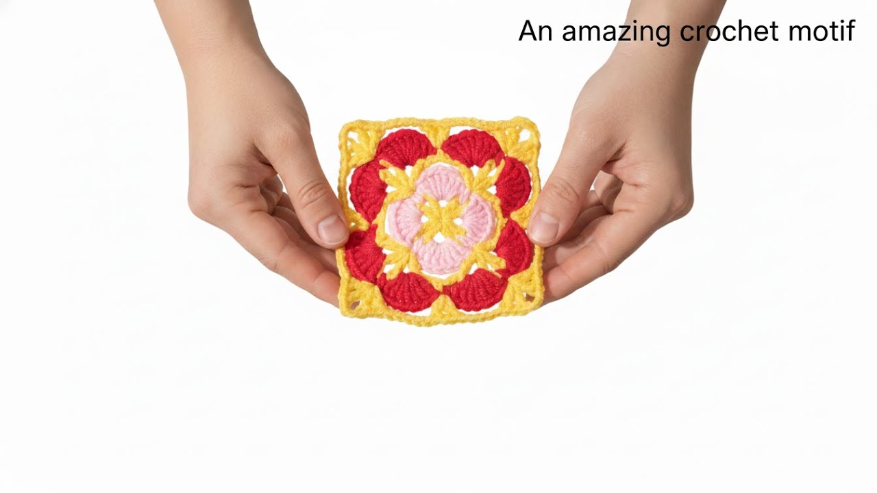 An amazing crochet motif