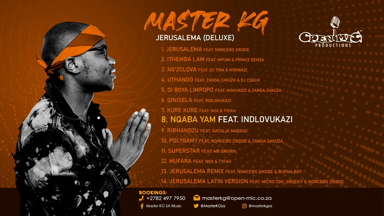 8 Master Kg  Nqaba Yami Feat Indlovukazi