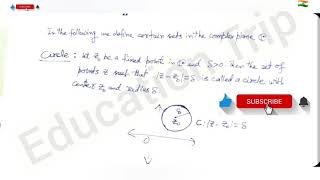 Complex Analysis | Definition of Circle, Neighbourhood, Open, Closed Annulus, Interior, Exterior Pt.