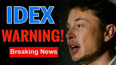 IDEX Holders WARNING! || IDEX Price Prediction || Crypto News Today