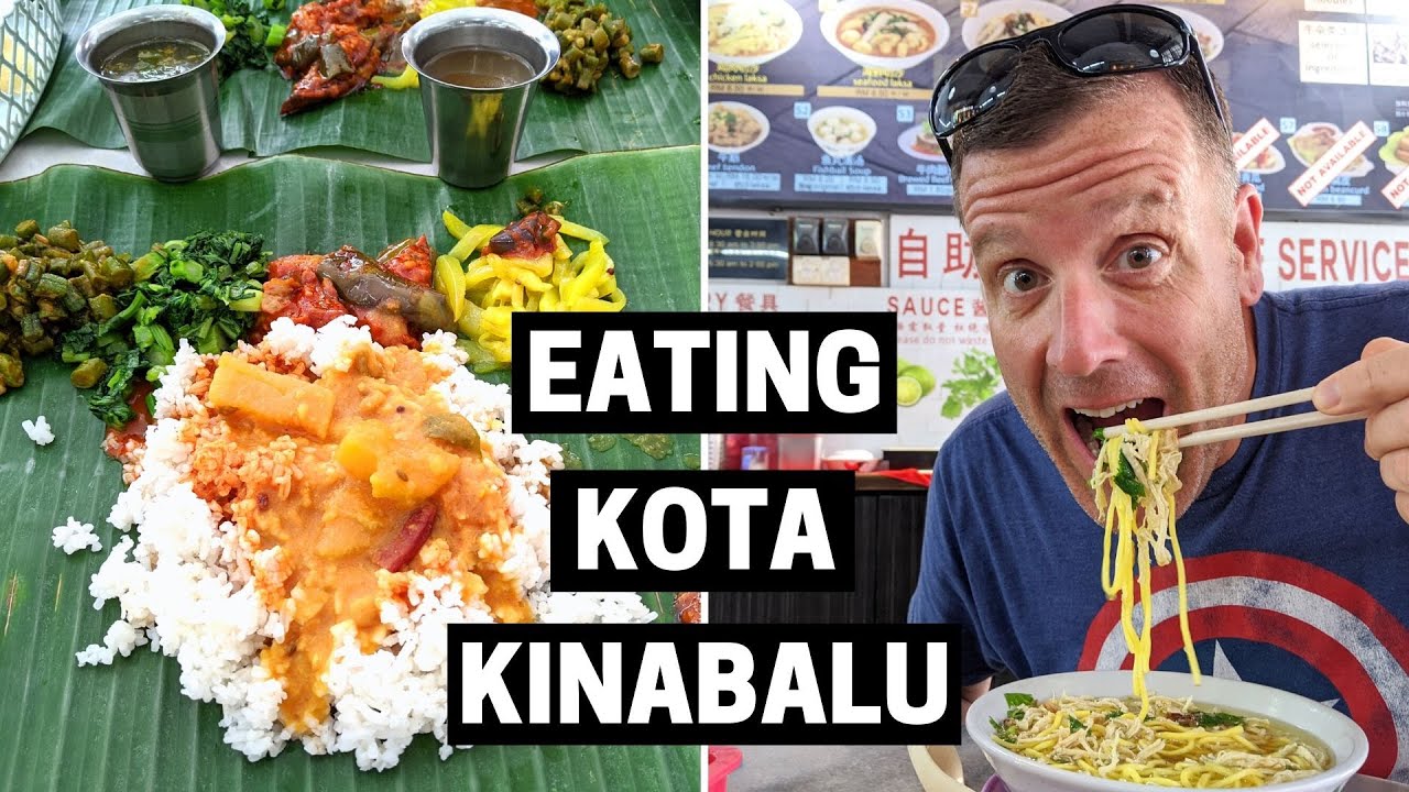 DIY KOTA KINABALU FOOD TOUR | Where to eat in Kota Kinabalu Sabah - YouTube