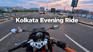 Kolkata Evening Ride on the Triumph Daytona 660 | POV Ride