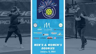 Liz Moore & Associates Pickleball Resolution | Men's & Women's Doubles | January 13, 2024
