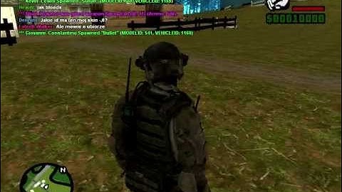 GTA SA Frost from MW3 mod