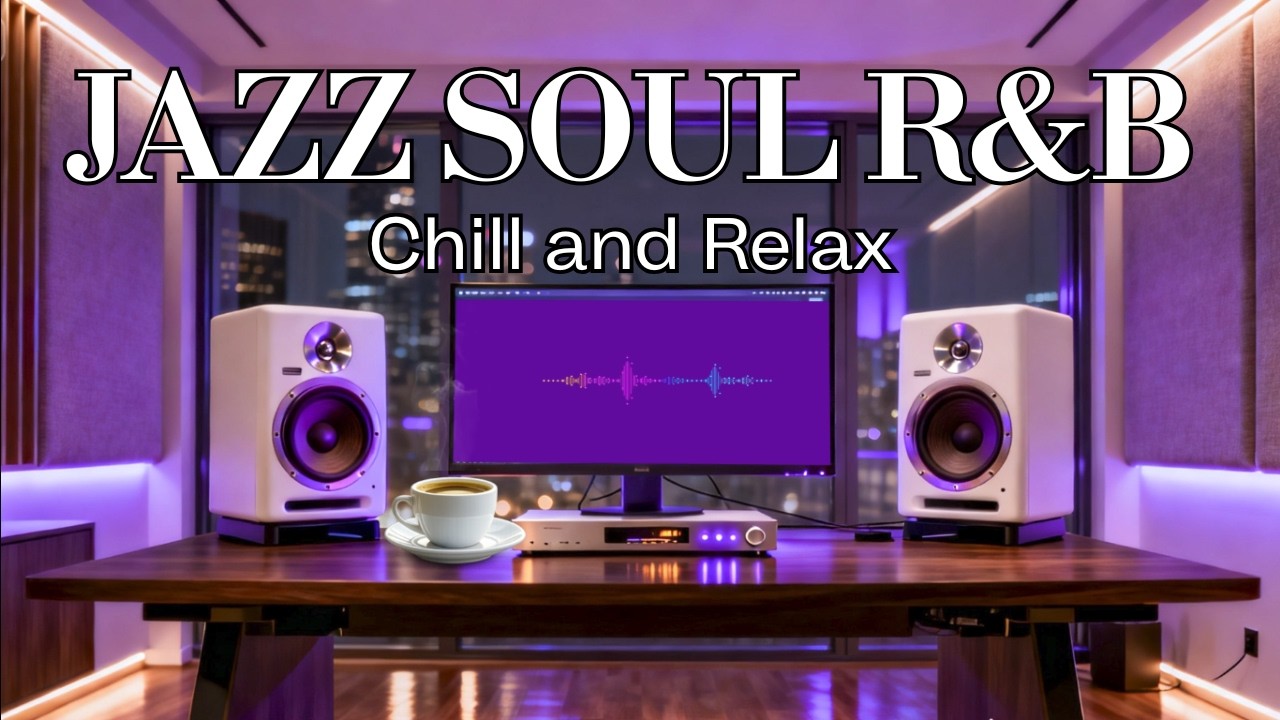 Velvet Night Jazz 🎶 Smooth Soul & RnB for Calm Moods and Late Work Sessions