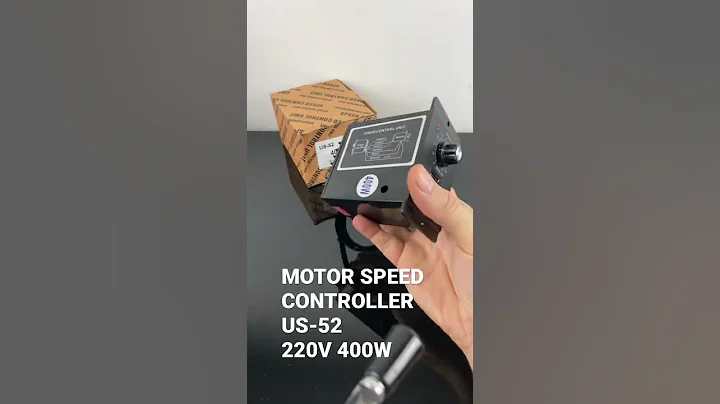 MOTOR SPEED CONTROLLER US-52 220V 400W - See main channel for full video