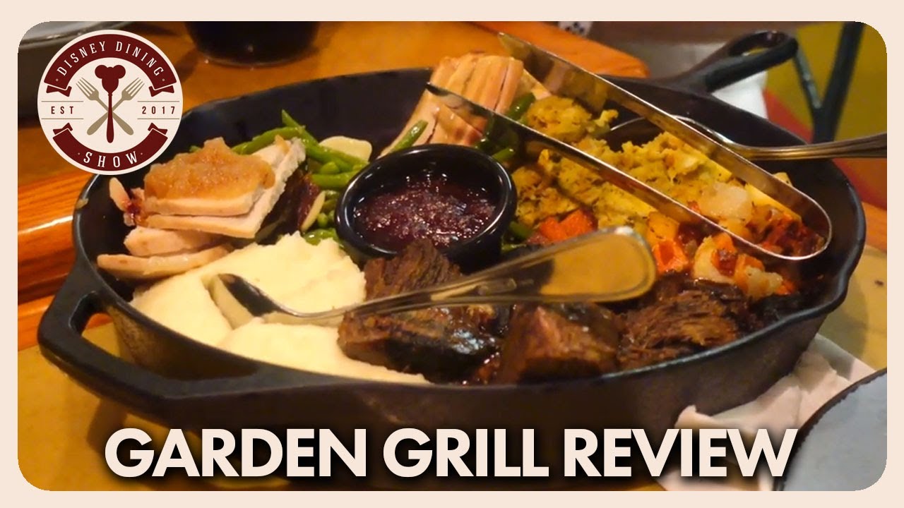 Garden Grill Menu Review Epcot Future World