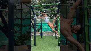 Human Flag Walk 🚩 #Calisthenics #StreetWorkout #HumanFlag #CalisthenicsWorkout #CalisthenicsIndia