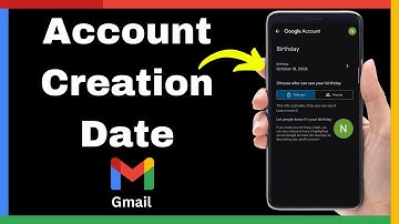 How To Find Your Gmail Account Creation Date - Quick Tutorial