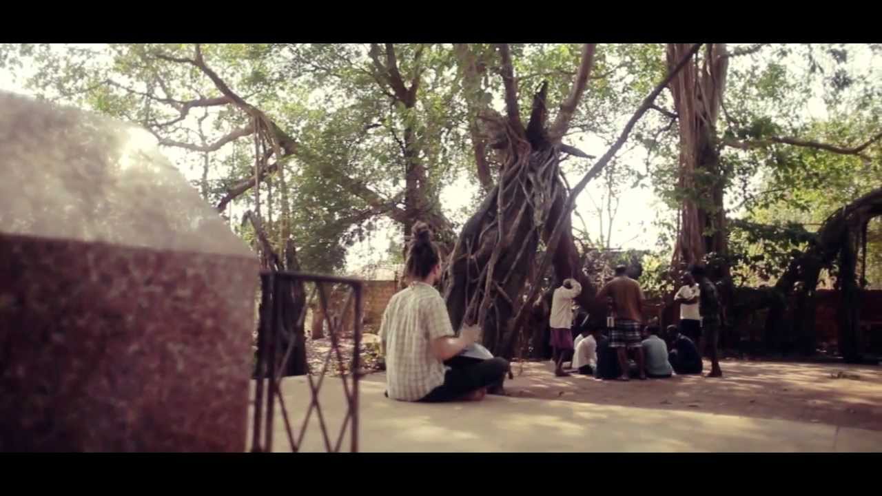 Amazing Banyan Tree Hang drum solo Daniel Waples Goa, India 2012