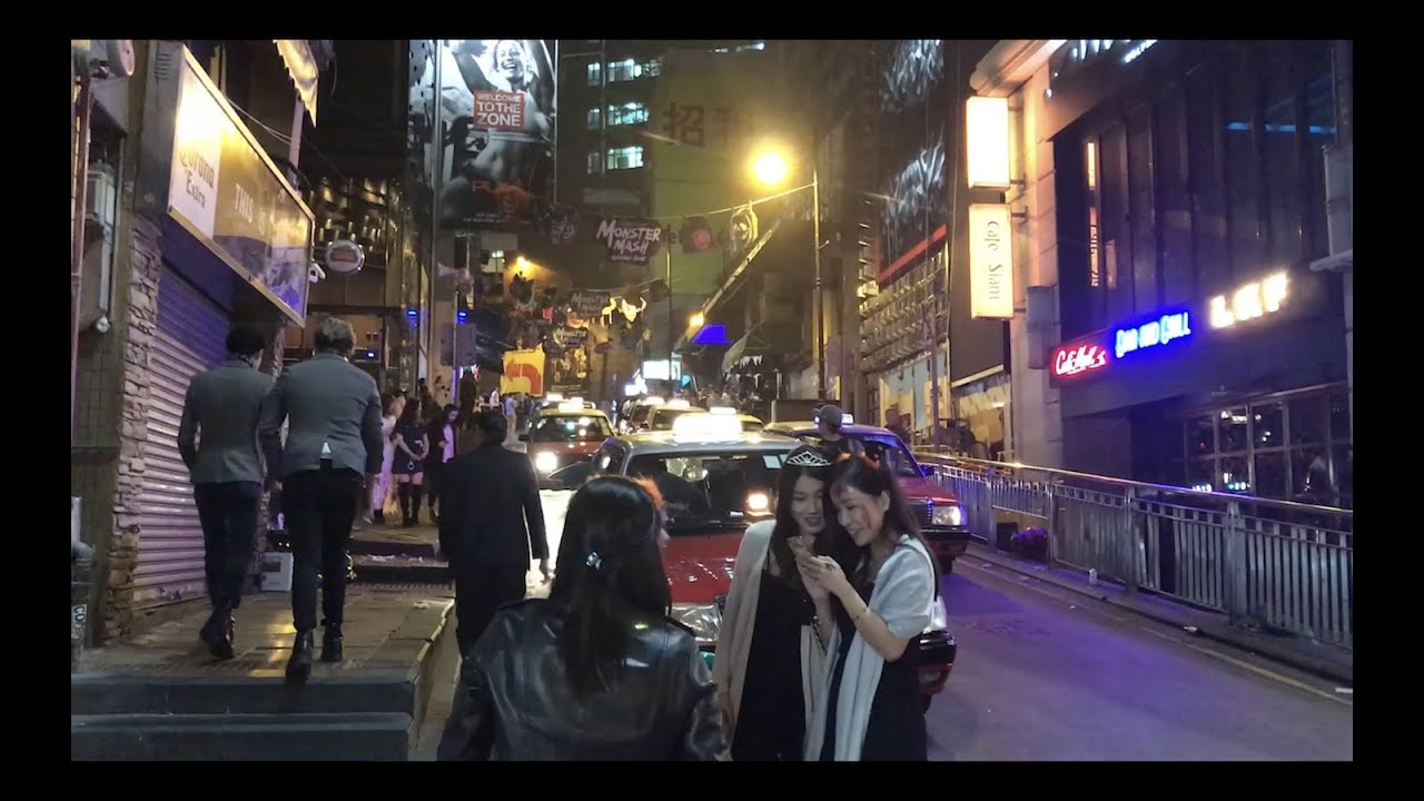 Hong Kong Nightlife Lan Kwai Fong YouTube