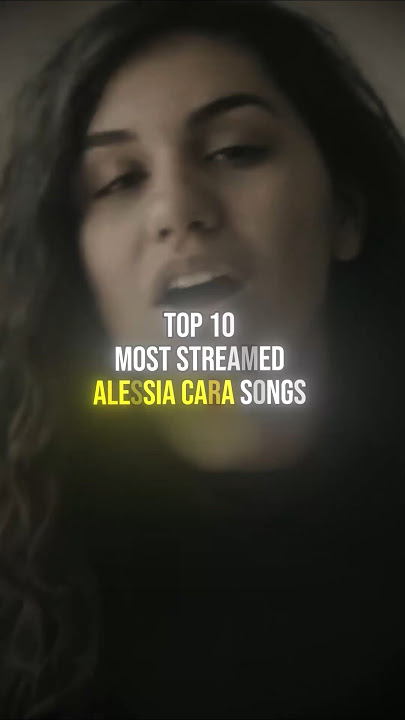 Top 10 MOST STREAMED Alessia Cara songs 🎶📈 #shorts #alessiacara #top10 #music #femaleartist