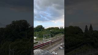 ベランダから到着列車と通過列車を見る🚃 Kintetsu Train Arrival & Passing Japan