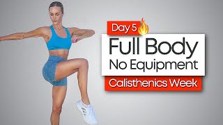30 MIN CALISTHENICS WORKOUT | BUILD MUSCLE & BURN FAT | No Equipment