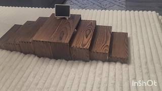 Wood Display Risers for Vendor Events Dessert Table Overview | Is it Worth it? #ad #amazoninfluencer