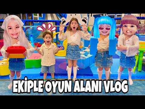 KUZEY ELİF KOMŞU KIZLARI İLE 24 SAAT OYUN PARK VLOG! PELİNSU ÇILDIRTTIدي دي ميدو - لولو 