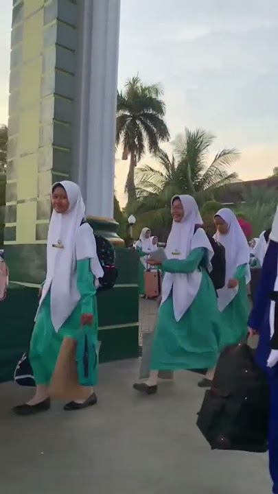 liburan santriwati gontor putri