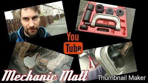 How to replace a press-in Ball Joint (when it