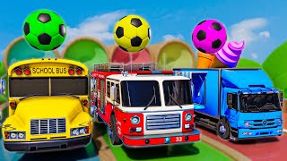 Clap Your Hands, Wheels On The Bus + More | Colorful Ball Pool Play | Kids Songs & Nursery Rhymes