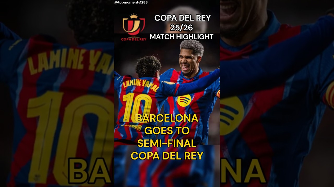 БАРСЕЛОНА ПРОТИВ АЛЬБАСЕТЕ | КОПА ДЕЛЬ РЕЙ 2025/26 ГЛАВНЫЕ СОБЫТИЯ