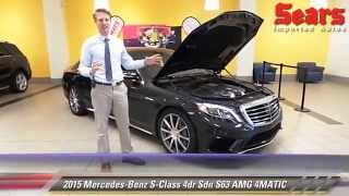 New 2015 Mercedes-Benz S-Class S63 AMG 4MATIC - Minnetonka, Minneapolis, Bloomington, MN