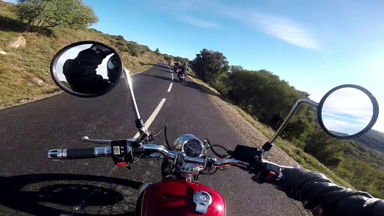 Balade moto avec le groupe des heraultais en 125