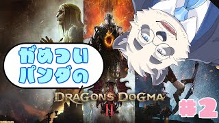 【初見プレイ！】がめついパンダのドラゴンズドグマ2  2ｶﾈｯ目【DRAGON'S DOGUMA2/ドラゴンズドグマ2】