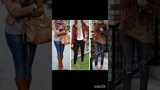 LOOKS ESTILOSOS PARA DIAS FRIOS COM JAQUETAS DE COURO. @INSPIRE-SE COMIGO