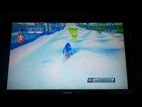 Mario And Sonic At The Olympic Winter Games Metal Sonic Fails In Moguls