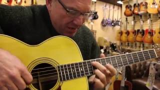 Wade Williams playing our 1936 Martin C-2 Conversion here at Norman's Rare Guitars