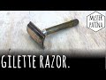 Antique "Gilette" Razor Restoration - Brass Polishing | Mister Patina