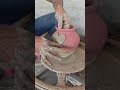 Pot of heart ❤️ #pottery #clay #shorts