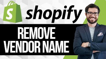 How To Remove Vendor Name in Shopify