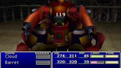 FFVII - Level 99 Enemies Challenge, Part 1: MPs & Guard Scorpion