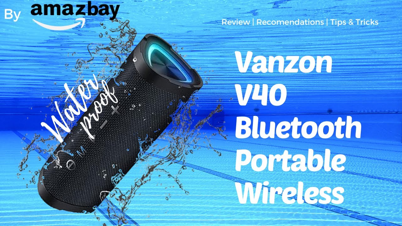 Vanzon V40 Bluetooth Speakers, Portable Wireless Finally Revealed