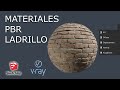 MATERIAL PBR - LADRILLO - SKETCHUP / VRAY 5