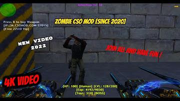 [Zombie CSO + LVL]+[MONEY$]-ZM.CSO​ | 4k Video