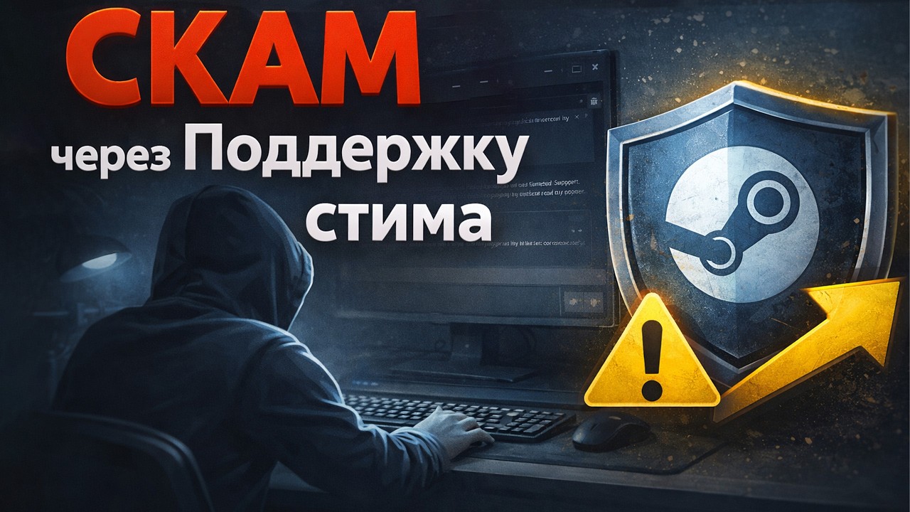 СКАМ через Поддержку Steam 2026 \ API Steam - RUST Harons