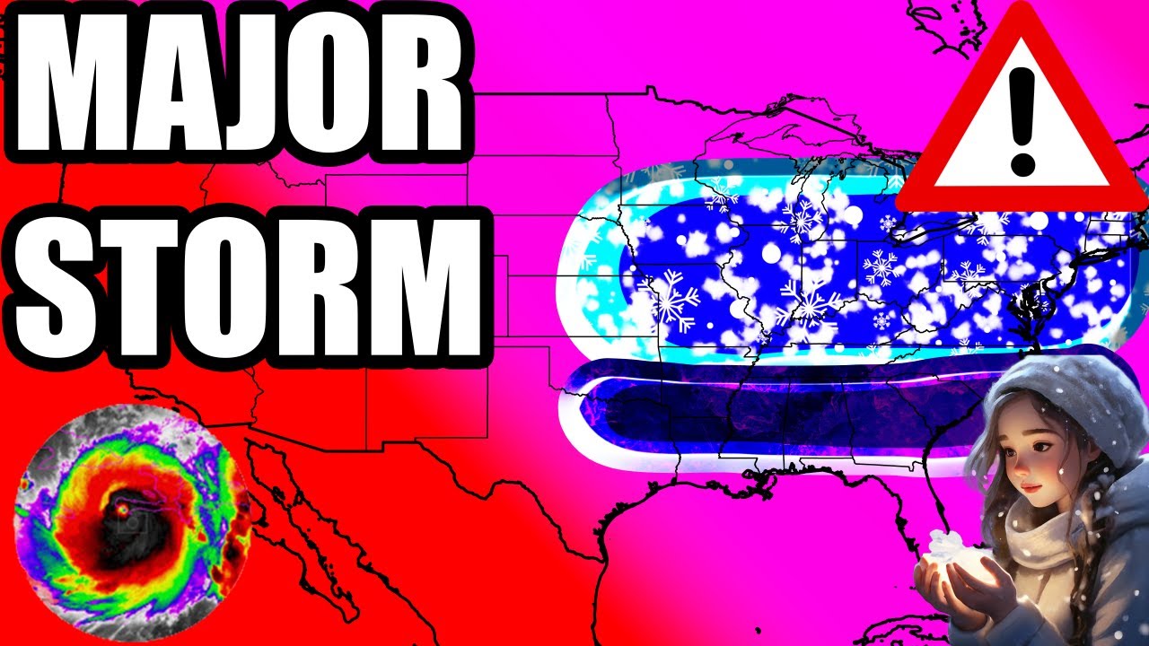 This MAJOR Winter Storm Just Got Stronger Heavy SNOW And ICE! - YouTube