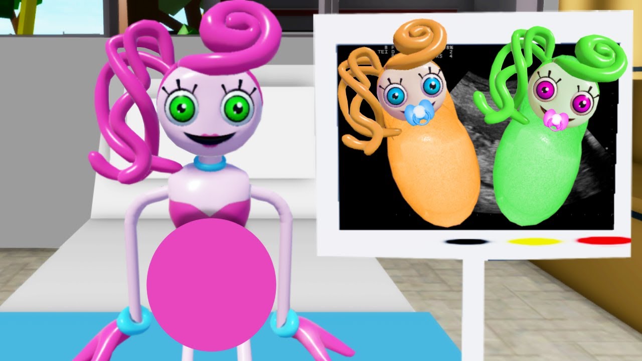 MOMMY LONG LEGS Has TWINS! (Roblox)