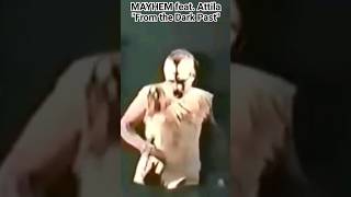 MAYHEM feat. Attila Csihar "From the Dark Past" Live 1998 #Mayhem @TheTrueMayhemOfficial