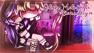 ||•Ölüm Meleğiyle Romantizm•||Gacha life Türkçe Glmm||Part 2/2||Orjinal||by:beckyy||#beniöneçıkart