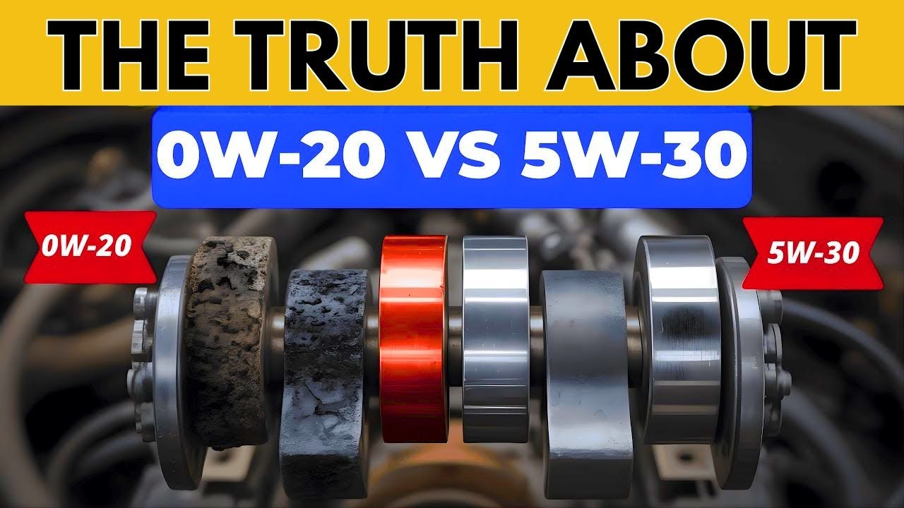 The TRUTH About 0W 20 vs 5W 30 Oil (50 Engines Tested!) - YouTube
